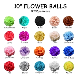 10" Flower Ball