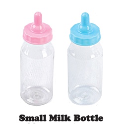 5" Plastic Milk Bottle