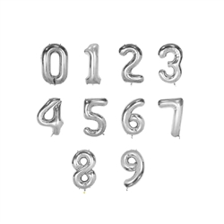 16" FOIL BALLOON - NUMBERS
