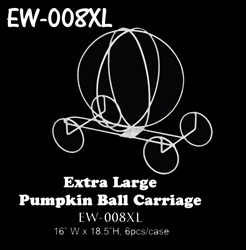 18 1/2"H Wire Ball Carriage