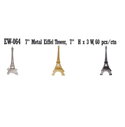 7" Metal Eiffel Tower