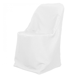 Folding Chair Cover White