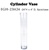 24" Cylinder Glass Vase