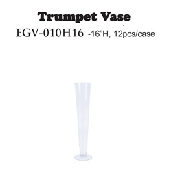 16" Trumpet Vase