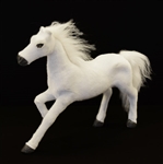 Plastic White Horse