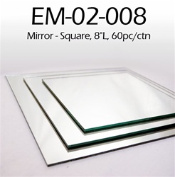 8" Square Mirror