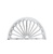 Plastic Napkin Holder - Fan
