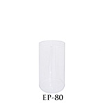 PVC Round Container - 4 1/4"D x 8"H