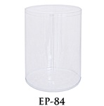 PVC Round Container - 7 1/4"D x 10 1/2"H