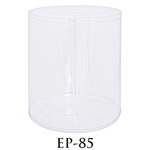 PVC Round Container - 8 1/2"D x 10 1/2"H