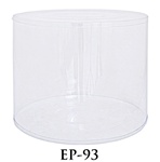 PVC Round Container - 12"D x 10 1/2"H