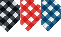 54x108" Plastic Table Cover - Rectangle(Checker)
