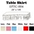 29"x14ft Plastic Table Skirt - White